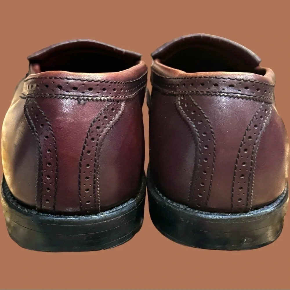 Burgundy Allen Edmonds 12AA‎ narrow men’s shoes